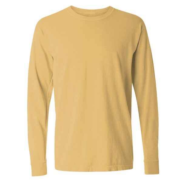 Garment-Dyed Heavyweight Long Sleeve T-Shirt Thumbnail