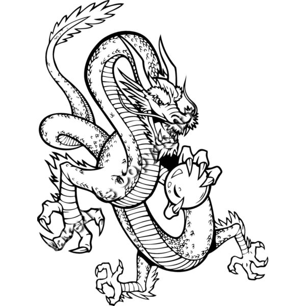 ESdragon005BW Thumbnail