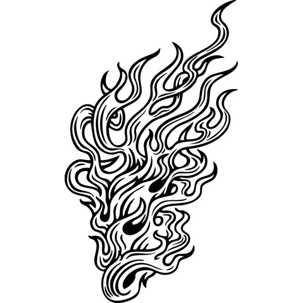 ES2flames008BW Thumbnail