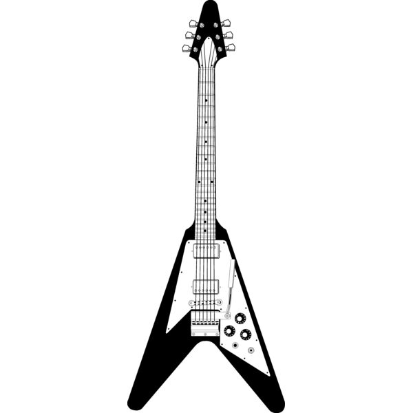 ES2guitar004BW Thumbnail