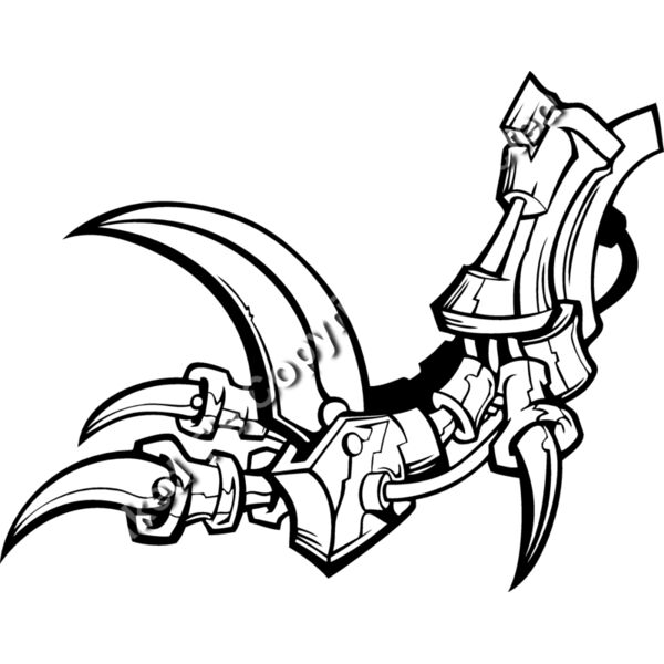 ES2raptclaw001BW Thumbnail