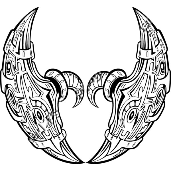 ES2tribal035BW Thumbnail