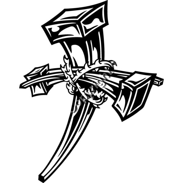 ES2cross013BW Thumbnail