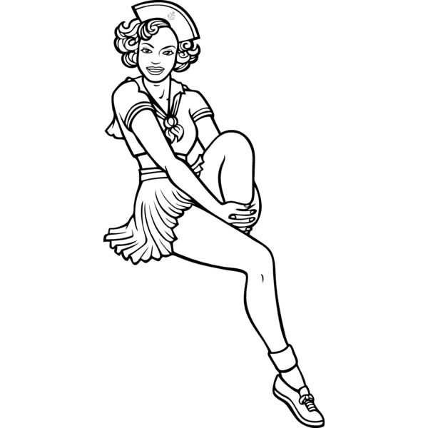 ES2pinup005bw Thumbnail