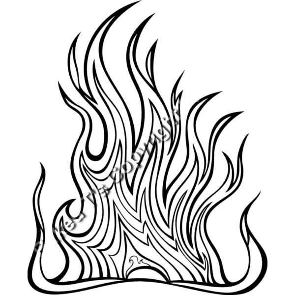 ES2flames001BW Thumbnail