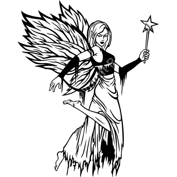 ES3fairy01bw Thumbnail