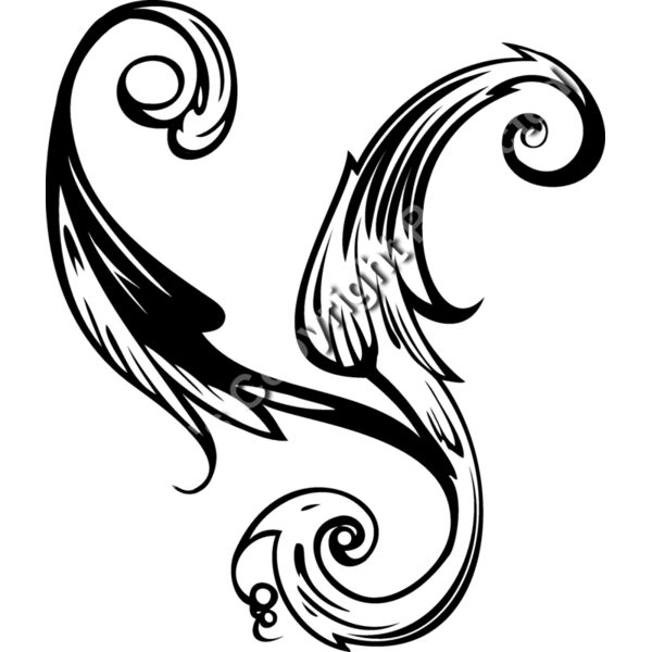 ES3swirls08bw Thumbnail