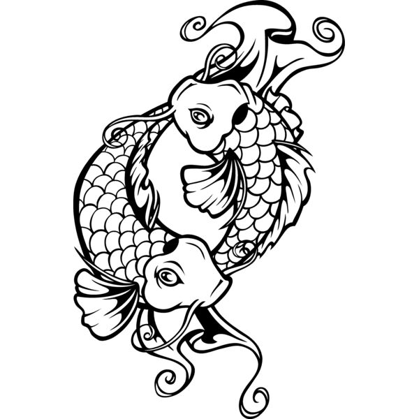 ES3asiankoi04bw Thumbnail