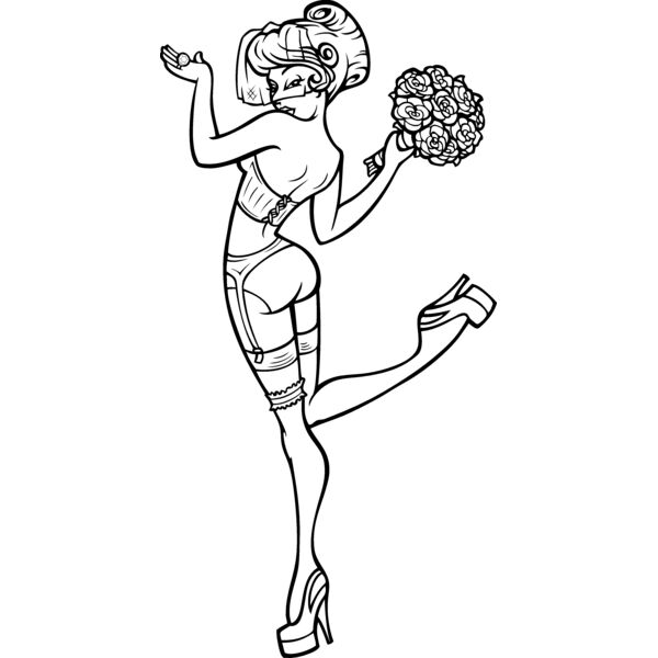 ES3pinup04bw Thumbnail