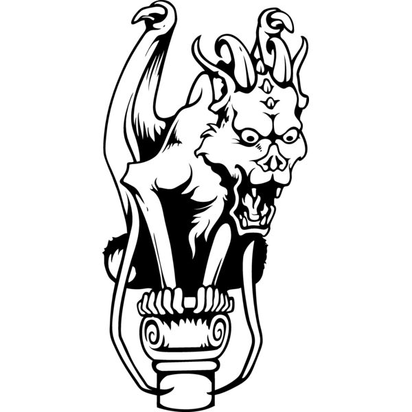 ES3gargoyle01bw Thumbnail
