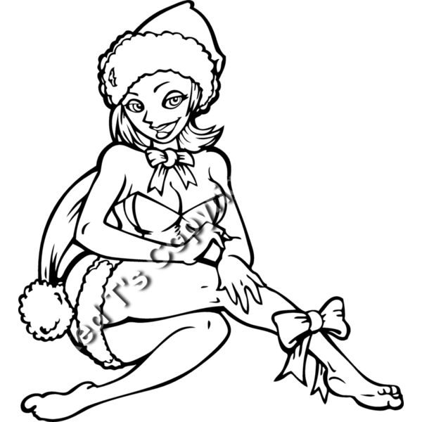 ES3pinup05bw Thumbnail