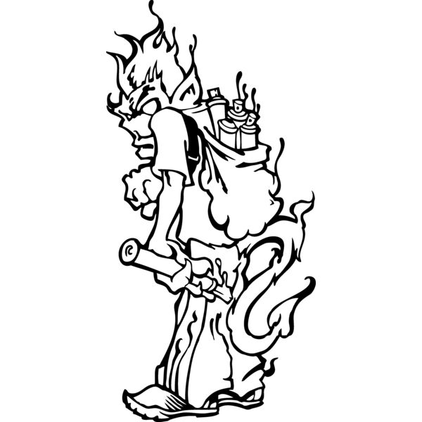 ES3graffiti14bw Thumbnail