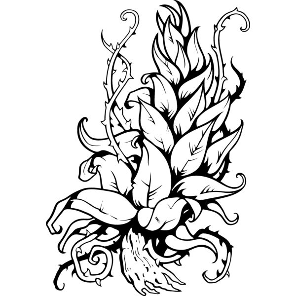 ES3leaves05bw Thumbnail