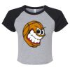 Women's Micro Rib Raglan Baby Tee Thumbnail