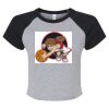 Women's Micro Rib Raglan Baby Tee Thumbnail