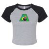 Women's Micro Rib Raglan Baby Tee Thumbnail
