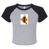 Women's Micro Rib Raglan Baby Tee Thumbnail