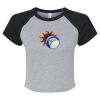 Women's Micro Rib Raglan Baby Tee Thumbnail