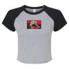 Women's Micro Rib Raglan Baby Tee Thumbnail