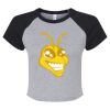 Women's Micro Rib Raglan Baby Tee Thumbnail