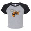 Women's Micro Rib Raglan Baby Tee Thumbnail