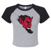 Women's Micro Rib Raglan Baby Tee Thumbnail