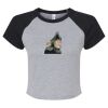 Women's Micro Rib Raglan Baby Tee Thumbnail