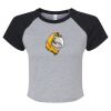 Women's Micro Rib Raglan Baby Tee Thumbnail