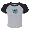 Women's Micro Rib Raglan Baby Tee Thumbnail