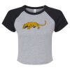 Women's Micro Rib Raglan Baby Tee Thumbnail