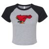 Women's Micro Rib Raglan Baby Tee Thumbnail