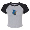 Women's Micro Rib Raglan Baby Tee Thumbnail