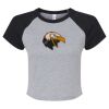 Women's Micro Rib Raglan Baby Tee Thumbnail