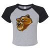Women's Micro Rib Raglan Baby Tee Thumbnail