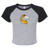 Women's Micro Rib Raglan Baby Tee Thumbnail