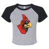 Women's Micro Rib Raglan Baby Tee Thumbnail