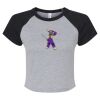 Women's Micro Rib Raglan Baby Tee Thumbnail