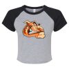 Women's Micro Rib Raglan Baby Tee Thumbnail