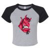 Women's Micro Rib Raglan Baby Tee Thumbnail