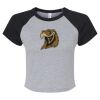 Women's Micro Rib Raglan Baby Tee Thumbnail