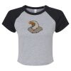 Women's Micro Rib Raglan Baby Tee Thumbnail
