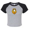 Women's Micro Rib Raglan Baby Tee Thumbnail