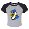 Women's Micro Rib Raglan Baby Tee Thumbnail