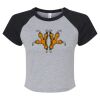 Women's Micro Rib Raglan Baby Tee Thumbnail