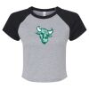 Women's Micro Rib Raglan Baby Tee Thumbnail