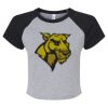 Women's Micro Rib Raglan Baby Tee Thumbnail