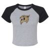 Women's Micro Rib Raglan Baby Tee Thumbnail
