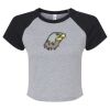 Women's Micro Rib Raglan Baby Tee Thumbnail