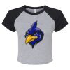 Women's Micro Rib Raglan Baby Tee Thumbnail