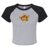 Women's Micro Rib Raglan Baby Tee Thumbnail